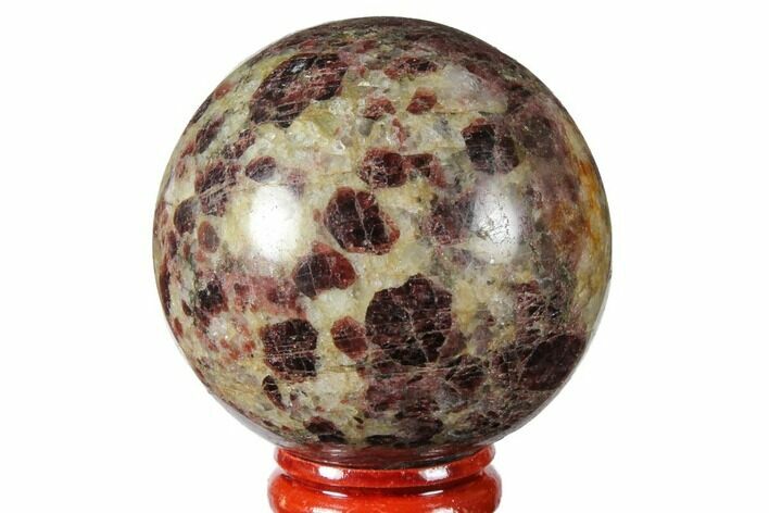 Polished Garnetite (Garnet) Sphere - Madagascar #132041